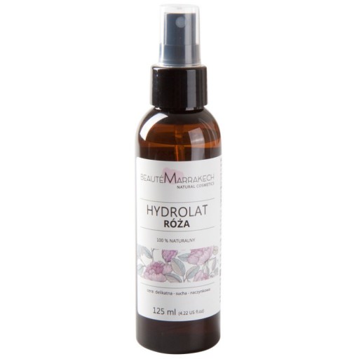 PRÍRODNÝ VODNÝ HYDROLAT RUŽOVÝ 125 ml sprej Maroko