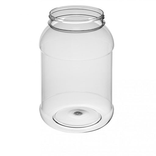 XXL PLASTOVÁ JAR 2500ml nádoba 2,5L PET müsli cestoviny do jedla