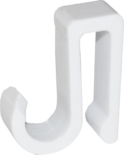 4x VEŠIAK ÚCHYKOVÝ HÁK NA RADIÁTOR BIELE RADIÁTOR profil 1x3cm NEODPADNE