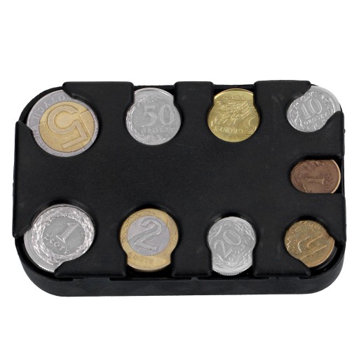 ORGANIZÁTOR NA MINCE BOX NA MINCE PEŇAŽENKA NA MINCE