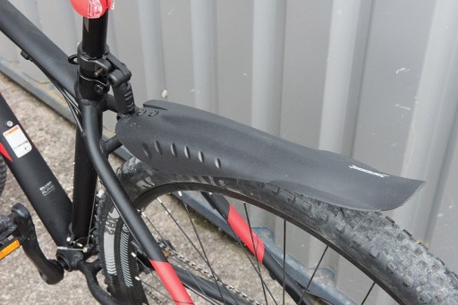 SET BLATNÍKOV NA BICYKEL, ČIERNA, PREDNÉ + ZADNÉ