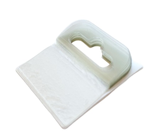 VEŠIAK EURO 50mm x 50mm ELASTICKÝ S LEPOM 10KS