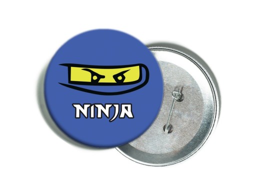 Narodeninový odznak zo série Ninja