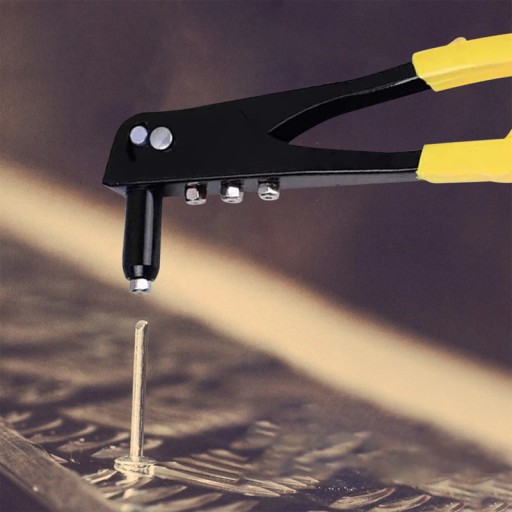 RUČNÁ NITOVAČKA NA NITY 4 KONCE SILNÉ 24CM 4 KONCOVÉ SADA nitov