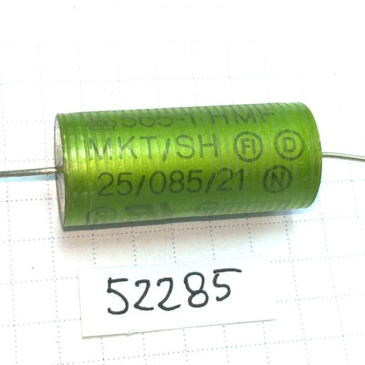Kondenzátor MKT 680nF 250V AC X2 14x32 axiálny x2