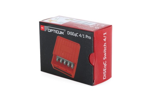 Prepínač DiSEqC Opticum 4/1 Pro