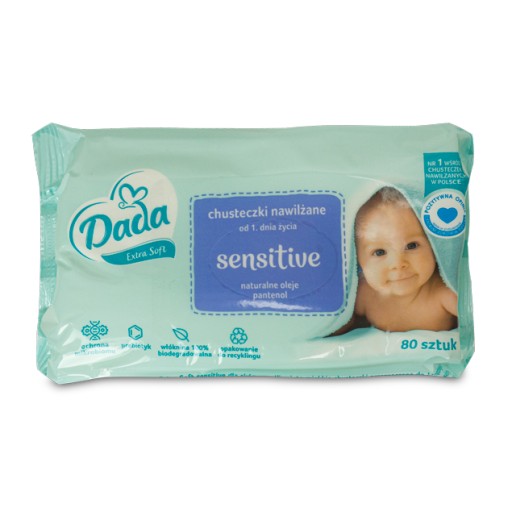 Dada soft comfort vlhčené obrúsky 80 ks.