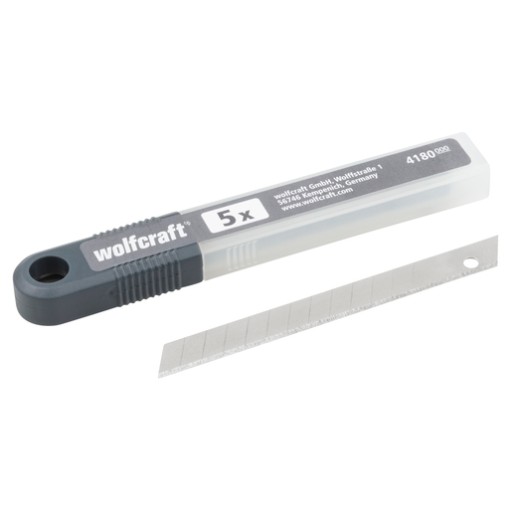 WOLFCRAFT Odlamovacie čepele 9 mm/7 segmentov. 5 ks.