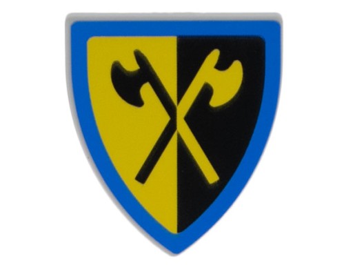 Lego New Shield Axes Castle 3846pb066