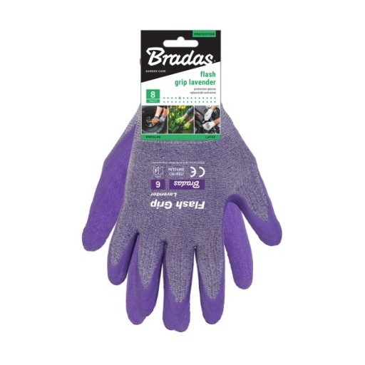 Ochranné pracovné rukavice FLASH GRIP LAVENDER 6 XS