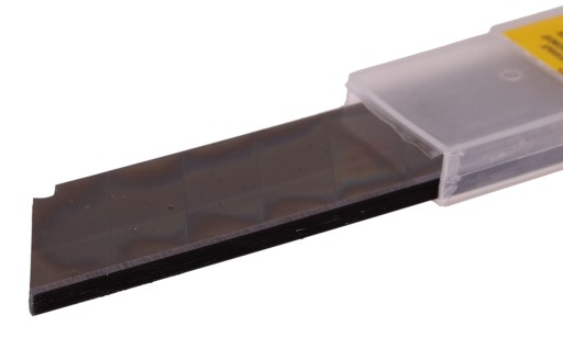 LAMACIE ČEPELE 18 mm NÁHRADNÁ VLOŽKA NÁHRADNEJ ČEPELE PRE NŮŽ NA TAPETY 10 ks