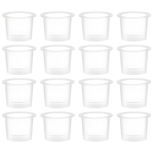100 kusov nádobiek, pohárov a pohárov na Pigment Ink, jednorazové plastové