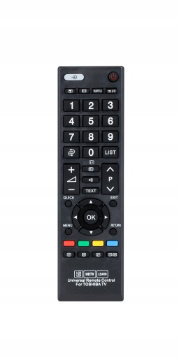 Univerzálny diaľkový ovládač pre Toshiba LCD/LED