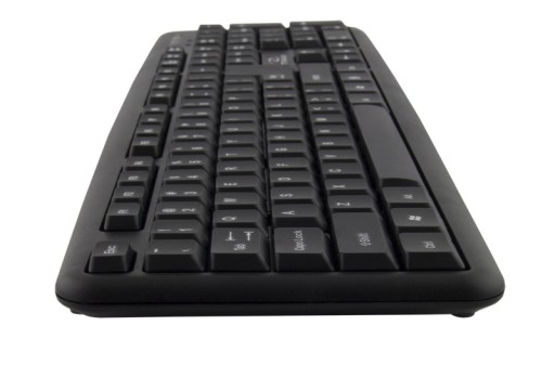 Ikonická čierna USB klávesnica, odolná a pekná!