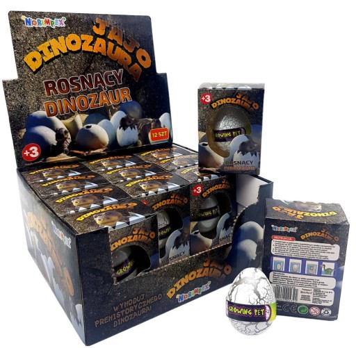 Dinosaurus vo vajci DINOSAURY VAJCIA RASTÚCE z vajíčka
