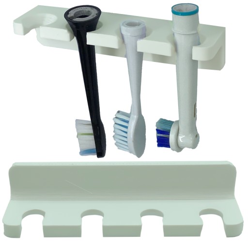 Vešiak na 4 hlavice zubnej kefky Oral-B