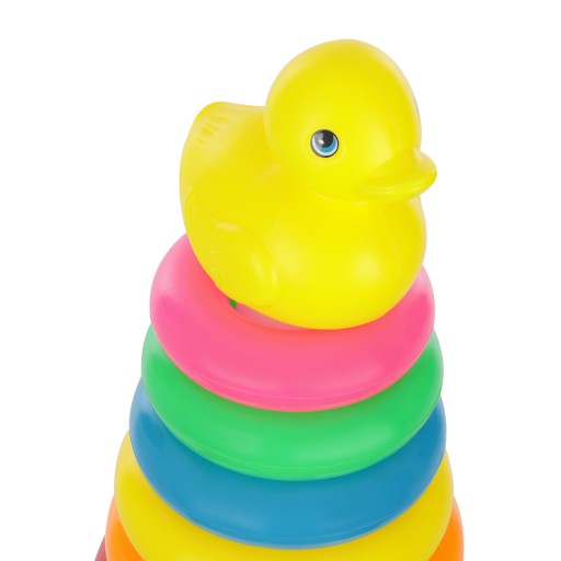 KAČIAČKA PYRAMÍDA S KOLESÁMI KAČICA MONTESSORI