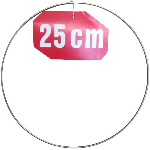 STRIEBORNÝ prsteň/ráfik na lapače snov/makramé 25 cm