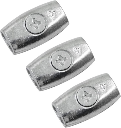 Svorka lana vedra, 6 mm pozinkovaná