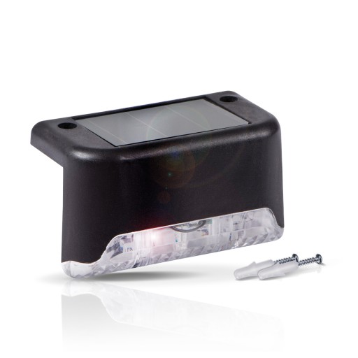 Sada 4x solárnej schodiskovej lampy SLR LED EDGE