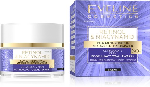 Eveline Cosmetics Retinol & Niacinamide cream 60+