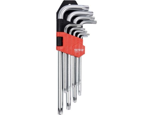 YATO SADA TORX imbusových kľúčov T10-T50 9 KS