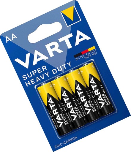 VARTA R-06 P SUPER DUTY BATÉRIA - 4ks blister