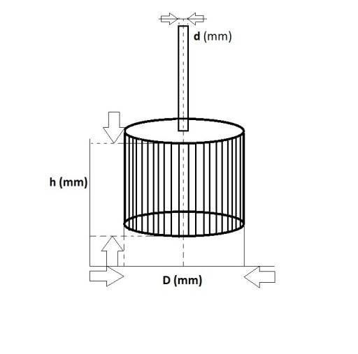 KOLA KLAPKA 20X30X6 GR.100 INOX KVALITA