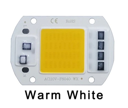 LED modul COB 50W 230V Halogénový reflektor