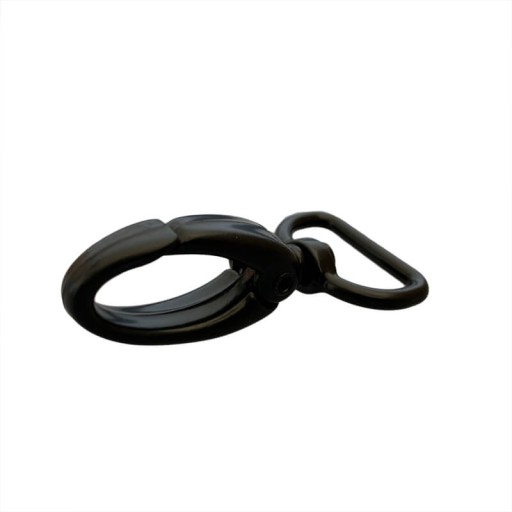 Karabína 20x50mm Čierna pololesklá nehrdzavejúca oceľ