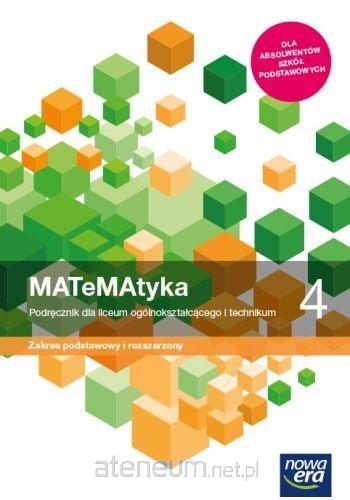 Obal na učebnicu MATeMAtyka 4 ZPiR Nowa Era