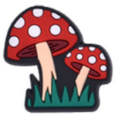 ODZNAKOVÝ ŠTÍTOK DO OBUV CROCS CROCS DEKORÁCIA HUBY HUBY