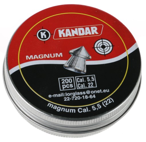 BRÚLA Kandar Magnum 5,5mm VZDUCHOVÁ ZBRAŇ 200ks 5,5O