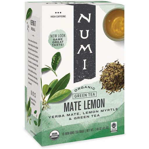NUMI organický zelený čaj s Yerba maté