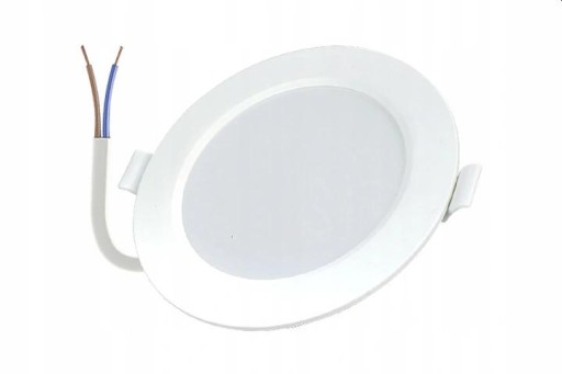 Halogénový LED SLIM 6W okrúhly splachovací panel