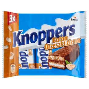 KNOPPERS ARAŠIDOVÁ TYČINA 3X40G