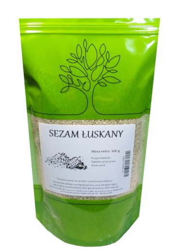 BIELY SEZAM 500 g lúpaný orient ECOBI najlepší!