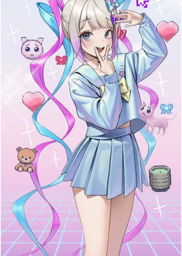 Plagát Anime Manga Needy Girl Overdose NGO_029 A3