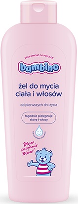 Bambino umývací gél na telo a vlasy 400 ml