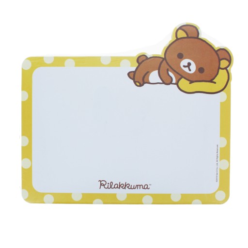 Zápisník RILAKKUMA medvedík, organizér s trhacími stránkami