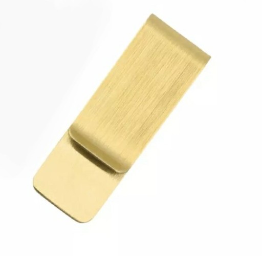 ZLATÝ STRIEBORNÝ KLIP NA BANKOVKU Spona STEEL CARD