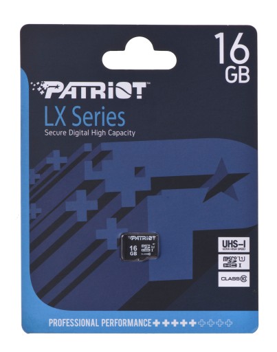 Pamäťová karta PATRIOT microSDHC 16GB