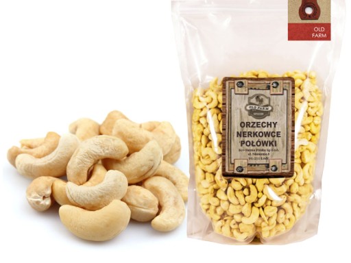 Kešu, celé orechy, 200 g Čerstvé, pekné kešu