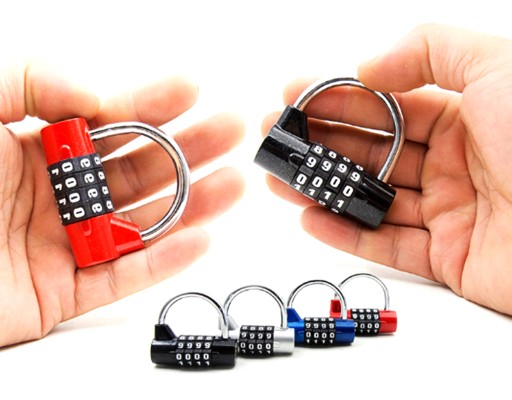 Diskrétny BIKE LOCK PADLOCK U-LOCK DA50