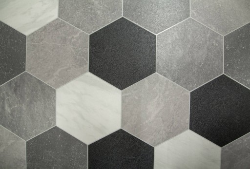 šírka 2,5 m FLEXIBILNÝ KOBEREC PVC DLAŽBA VZOR MRAMOR terazzo