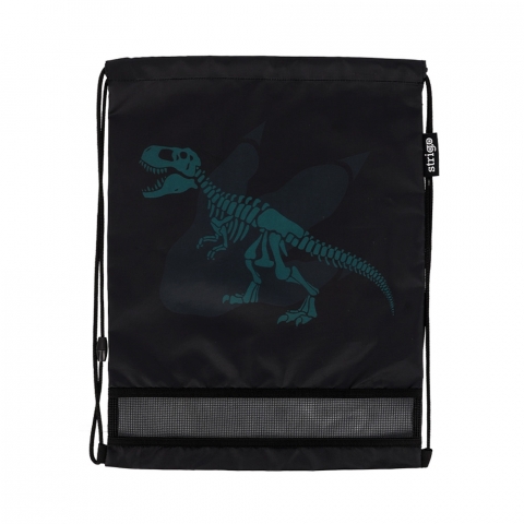 Školská taška Strigo - Black Dinosaurus 35-45cm