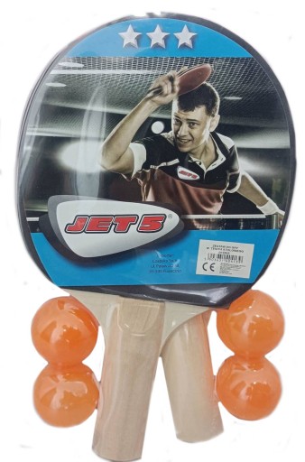 PINGPONGOVÝ SET + 4 loptičky na stolný tenis 2 RAKETY