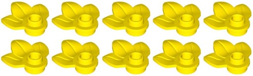 LEGO PLANT 32607 žltý LIST NOVINKA (3g) 10 ks.