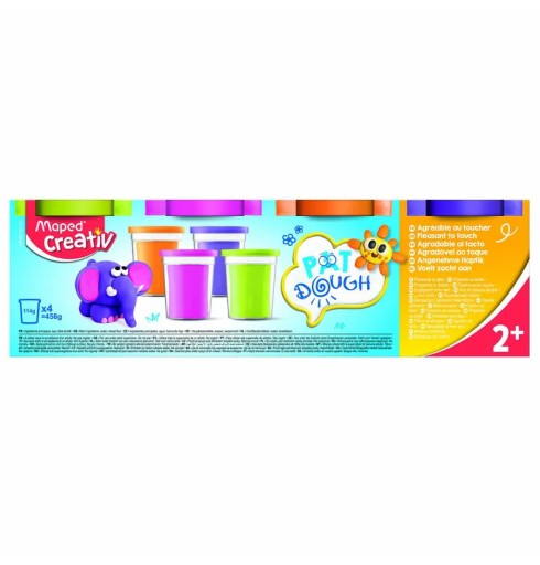 MAPED CREATIV SET PLASTIC PASS 4X114G FANCY