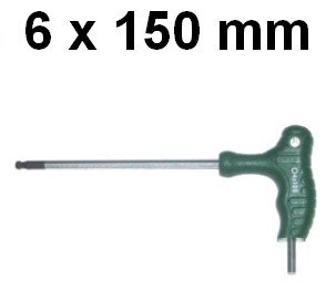 Imbusový kľúč, 6 mm, Jonnesway H10MB6150